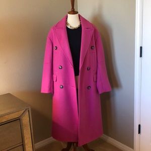 Topshop NWT Pink Pea Coat